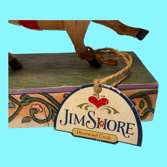 Jim Shore This Little Piggy Went To Market Pig Fruit Cart Heartwood Creek Enesco - Picture 14 of 16